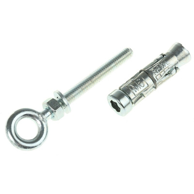 RawlPlug Steel Masonry Anchor M6 x 83mm, 12mm Fixing Hole