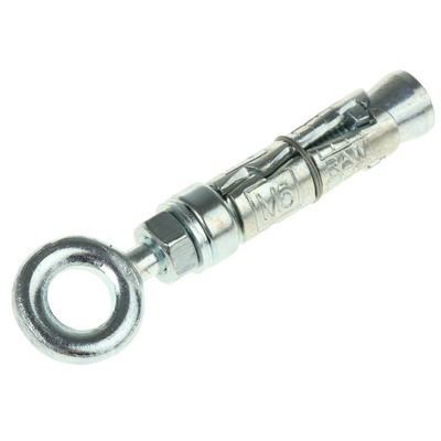 RawlPlug Steel Masonry Anchor M6 x 83mm, 12mm Fixing Hole