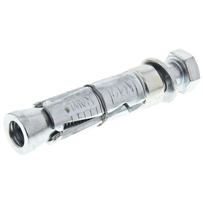 RawlPlug Steel Masonry Anchor M12 x 90mm, 20mm Fixing Hole