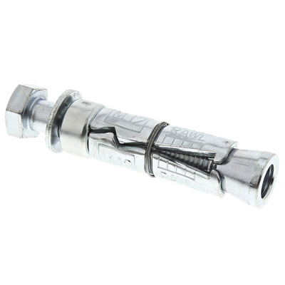 RawlPlug Steel Masonry Anchor M12 x 90mm, 20mm Fixing Hole