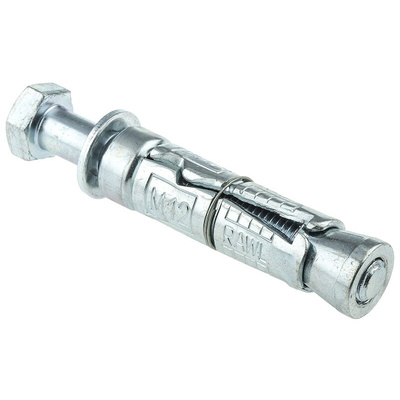 RawlPlug Steel Masonry Anchor M12 x 105mm, 20mm Fixing Hole