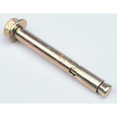 RawlPlug Steel Masonry Anchor M8 x 50mm, 10mm Fixing Hole