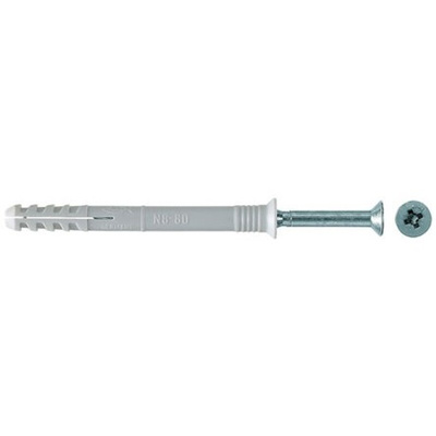 Fischer Fixings Frame Fixings 50355, fixing hole diameter 6mm, length 60mm