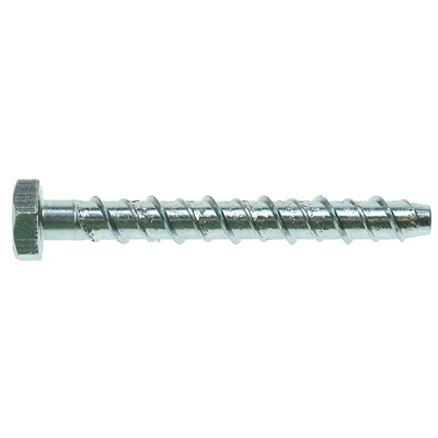 RS PRO Zinc Plated Steel Ankerbolt 14 x 130mm x 130mm, 16mm Fixing Hole