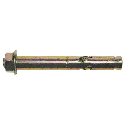 RS PRO Bright Zinc Plated Sleeve Anchor 20 x 100mm x 100mm, 22mm Fixing Hole