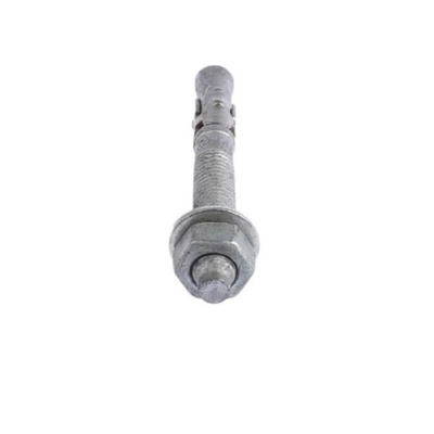 RS PRO Steel Through Bolt M12 x 100mm, 12mm Fixing Hole