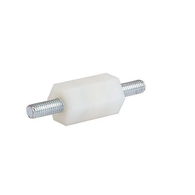 Schurter Spacer Stud, M3 Thread, 25mm Body, Zinc Plated Steel, Male/Female