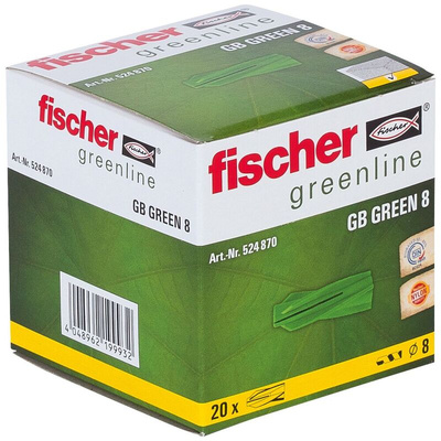 Fischer Fixings Wall Plug 50mm, 8mm Fixing Hole