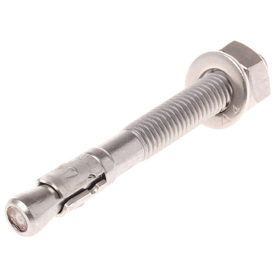 Fischer Fixings Stainless Steel Masonry Fixing M10 x 75mm, 10mm Fixing Hole