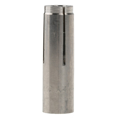 RS PRO Stainless Steel Drop In Anchor M10 x 40mm, 12mm Fixing Hole