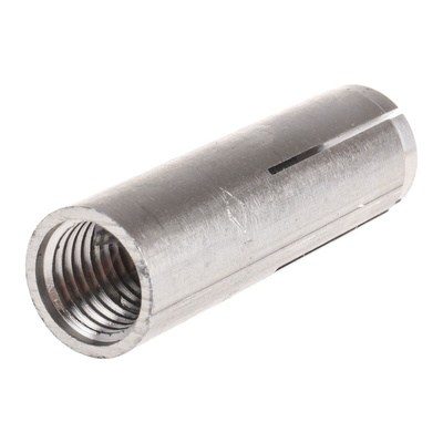 RS PRO Stainless Steel Drop In Anchor M16 x 65mm, 20mm Fixing Hole