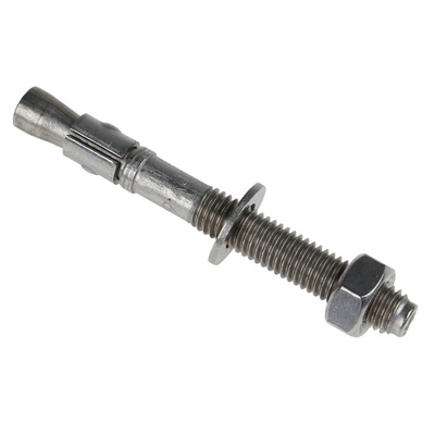 RS PRO Stainless Steel Anchor Bolt M8 x 75mm, 8mm Fixing Hole