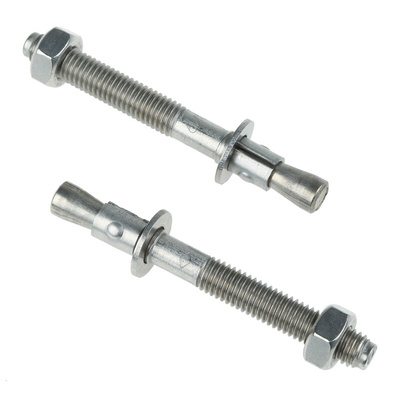 RS PRO Stainless Steel Anchor Bolt M8 x 75mm, 8mm Fixing Hole