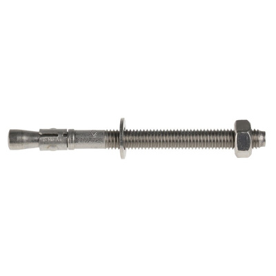 RS PRO Stainless Steel Bolt Anchor M8 x 95mm, 8mm Fixing Hole