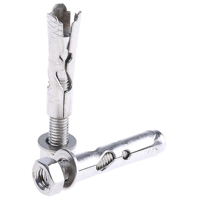 RS PRO Stainless Steel Masonry Fixing 50mm, 10mm Fixing Hole