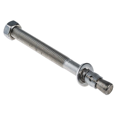 RS PRO Stainless Steel Masonry Fixing M16 x 180mm, 16mm Fixing Hole
