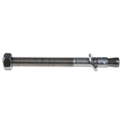 RS PRO Stainless Steel Masonry Fixing M16 x 180mm, 16mm Fixing Hole