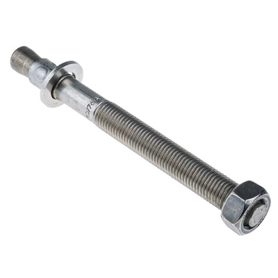 RS PRO Stainless Steel Masonry Fixing M16 x 180mm, 16mm Fixing Hole