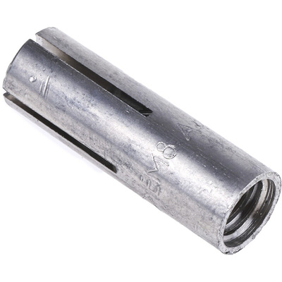 RS PRO Stainless Steel Drop In Anchor M8 x 30mm, 10mm Fixing Hole