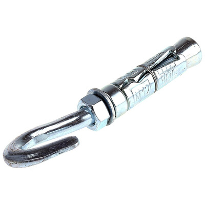 RawlPlug Steel Masonry Anchor M12 x 145mm, 20mm Fixing Hole