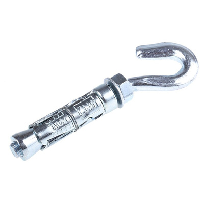 RawlPlug Steel Masonry Anchor M12 x 145mm, 20mm Fixing Hole
