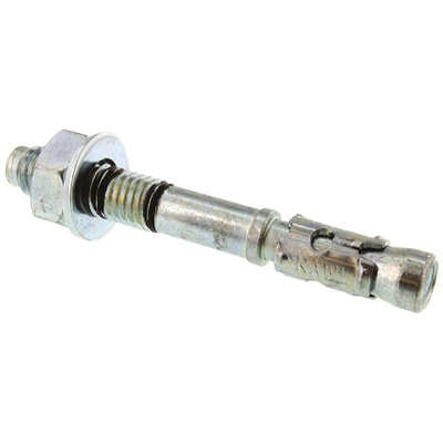 RawlPlug Steel Bolt Anchor 10mm x 80mm, 10mm Fixing Hole