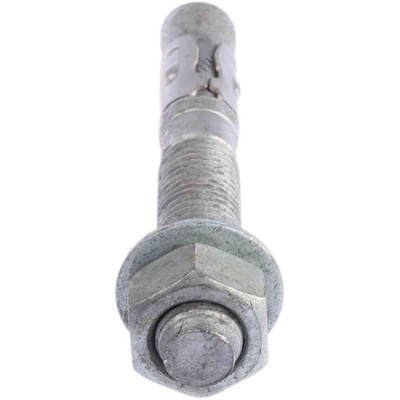 RS PRO Carbon Steel Anchor Bolt M16 x 110mm, 16mm Fixing Hole