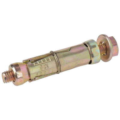 RS PRO Carbon Steel Shield Anchor Loose Bolt M16 x 110mm, 25mm Fixing Hole