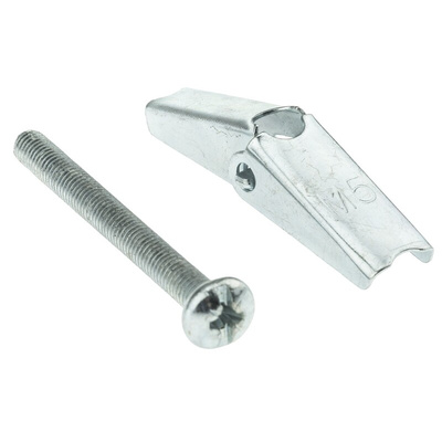 RawlPlug Steel Spring Toggle Cavity Fixing, 14mm fixing hole diameter