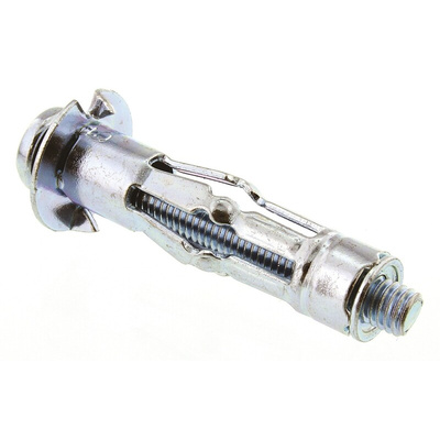 RawlPlug Steel Expanding Bolt Cavity Fixing, 10mm fixing hole diameter