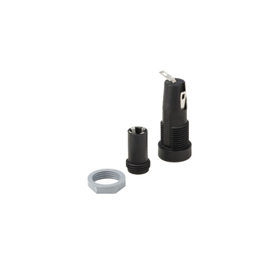 RS PRO 6.3A Panel Mount Fuse Holder for 5 x 20mm Fuse, 250V ac
