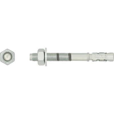 RawlPlug Steel Through Bolt 12mm x 140mm, 12mm Fixing Hole