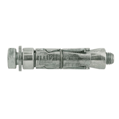 RawlPlug Steel Shield Anchor M12 x 90mm, 20mm Fixing Hole