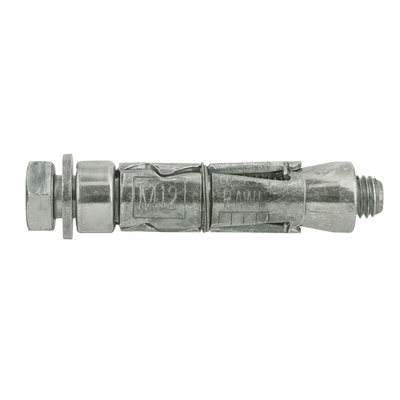 RawlPlug Steel Shield Anchor M12 x 180mm, 20mm Fixing Hole