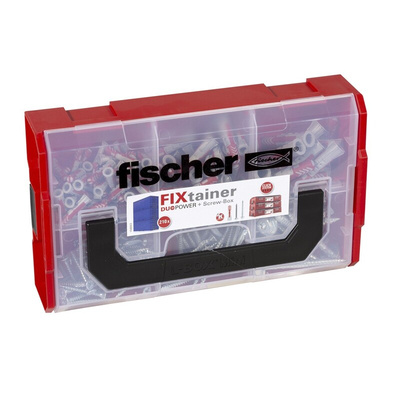 Masonry Fixing Kit, 210 piece Wall Plug kit