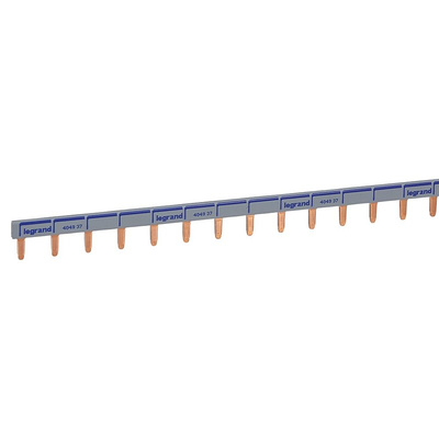 Legrand Single Phase Busbar, 17.7mm Pitch