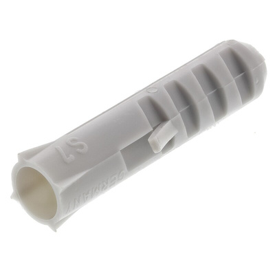 Fischer Fixings Nylon Wall Plug, 30mm Length, 7mm Fixing Hole Diameter