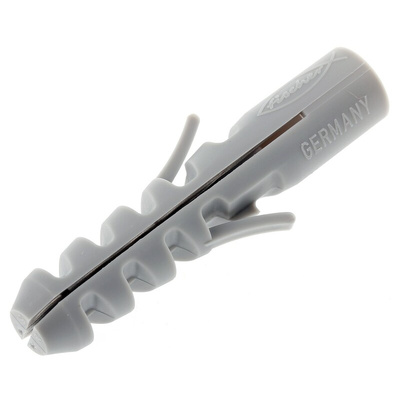 Fischer Fixings Nylon Wall Plug, 60mm Length, 12mm Fixing Hole Diameter
