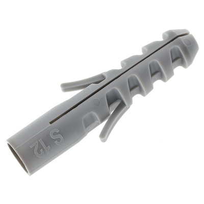 Fischer Fixings Nylon Wall Plug, 60mm Length, 12mm Fixing Hole Diameter