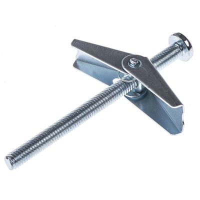 RawlPlug Steel Spring Toggle Cavity Fixing, 18mm fixing hole diameter