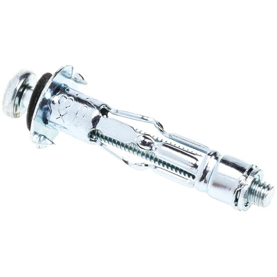 RawlPlug Steel Expanding Bolt Cavity Fixing, 8mm fixing hole diameter