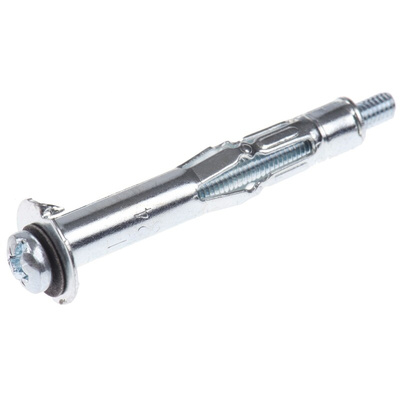 RawlPlug Steel Expanding Bolt Cavity Fixing, 8mm fixing hole diameter