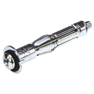 RawlPlug Steel Expanding Bolt Cavity Fixing, 10mm fixing hole diameter