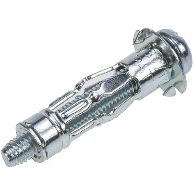 RawlPlug Steel Expanding Bolt Cavity Fixing, 12mm fixing hole diameter