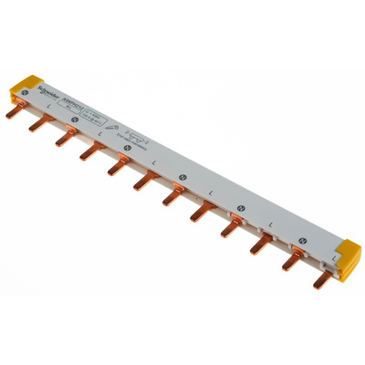 Schneider Electric Acti 9 2 Phase Busbar, 415V ac, 18mm Pitch