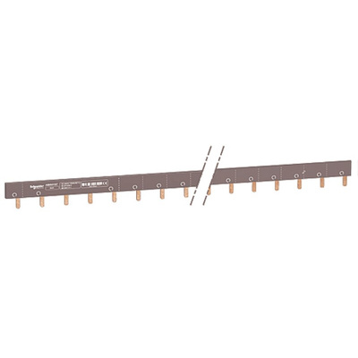 Schneider Electric Acti 9 1 Phase Busbar, 415V ac, 18mm Pitch