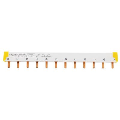 Schneider Electric Acti 9 4 Phase Busbar, 415V ac, 18mm Pitch