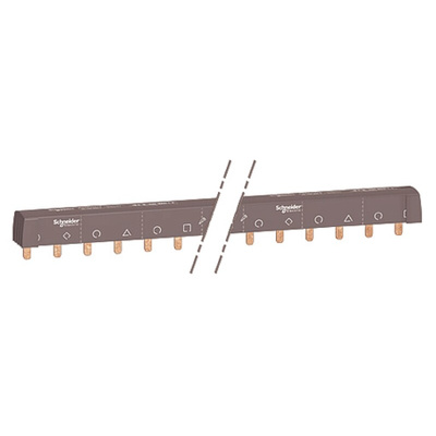 Schneider Electric Acti 9 4 Phase Busbar, 415V ac, 18mm Pitch