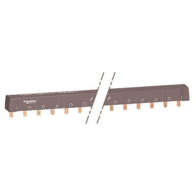 Schneider Electric Acti 9 4 Phase Busbar, 415V ac, 18mm Pitch