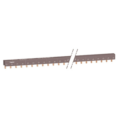 Schneider Electric Acti 9 4 Phase Busbar, 415V ac, 18mm Pitch